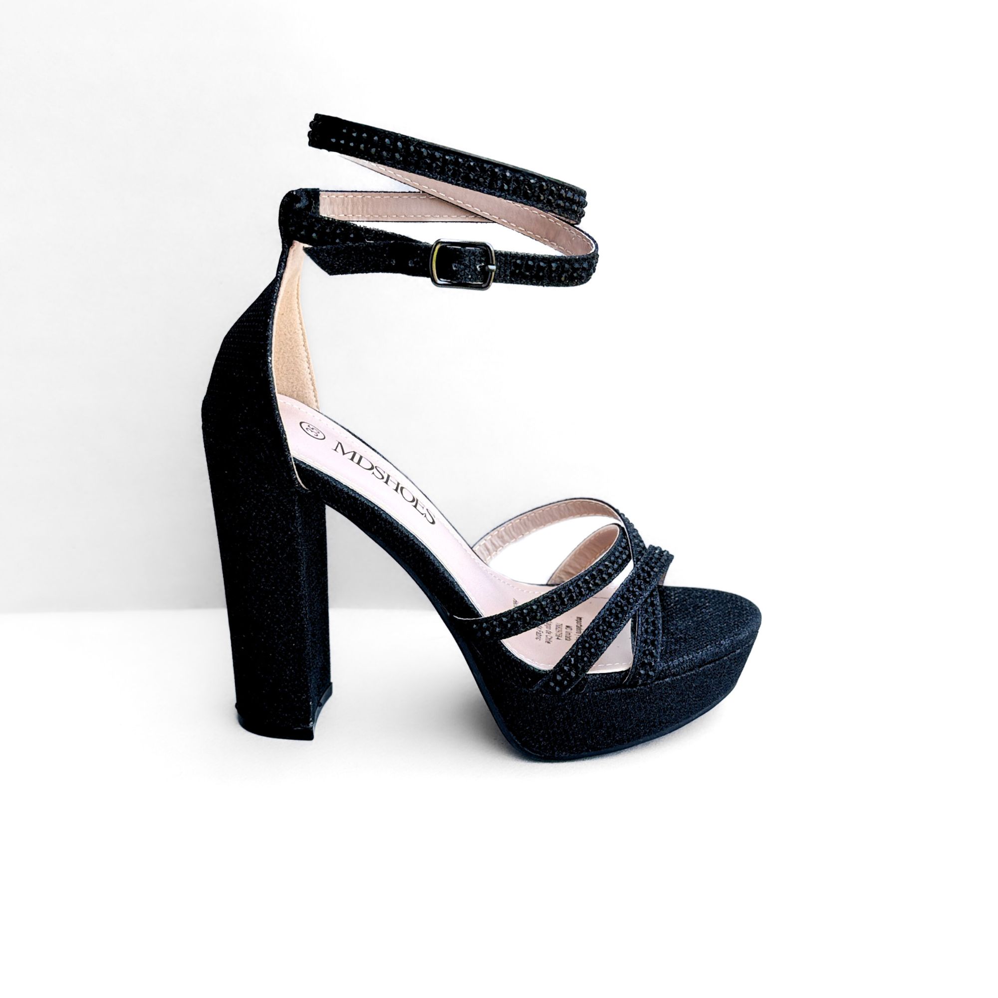 SANDALIA MUJER DAKOTA NEGRO BELLA MODA 39