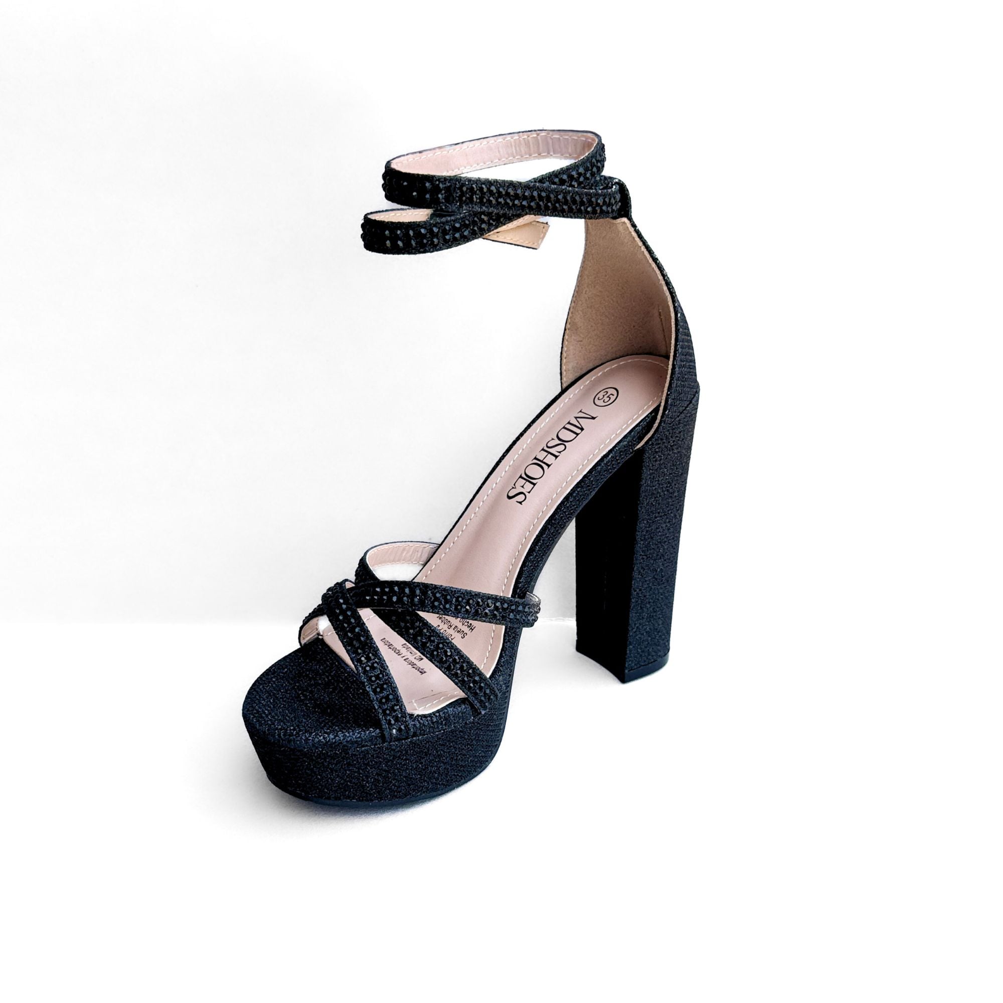 SANDALIA MUJER DAKOTA NEGRO BELLA MODA - 4