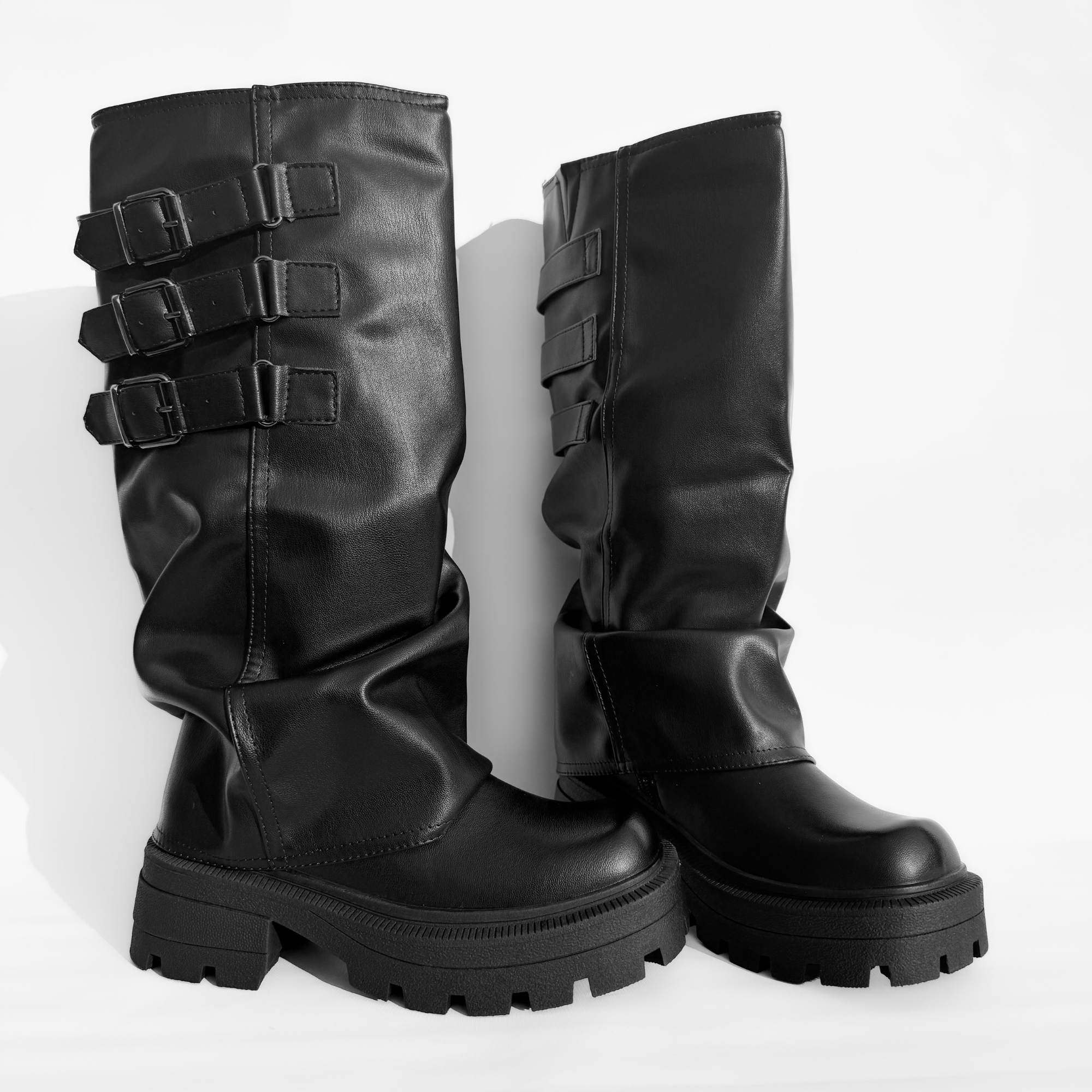 BOTA MUJER MAKA EN COLOR NEGRO BELLA MODA - 5