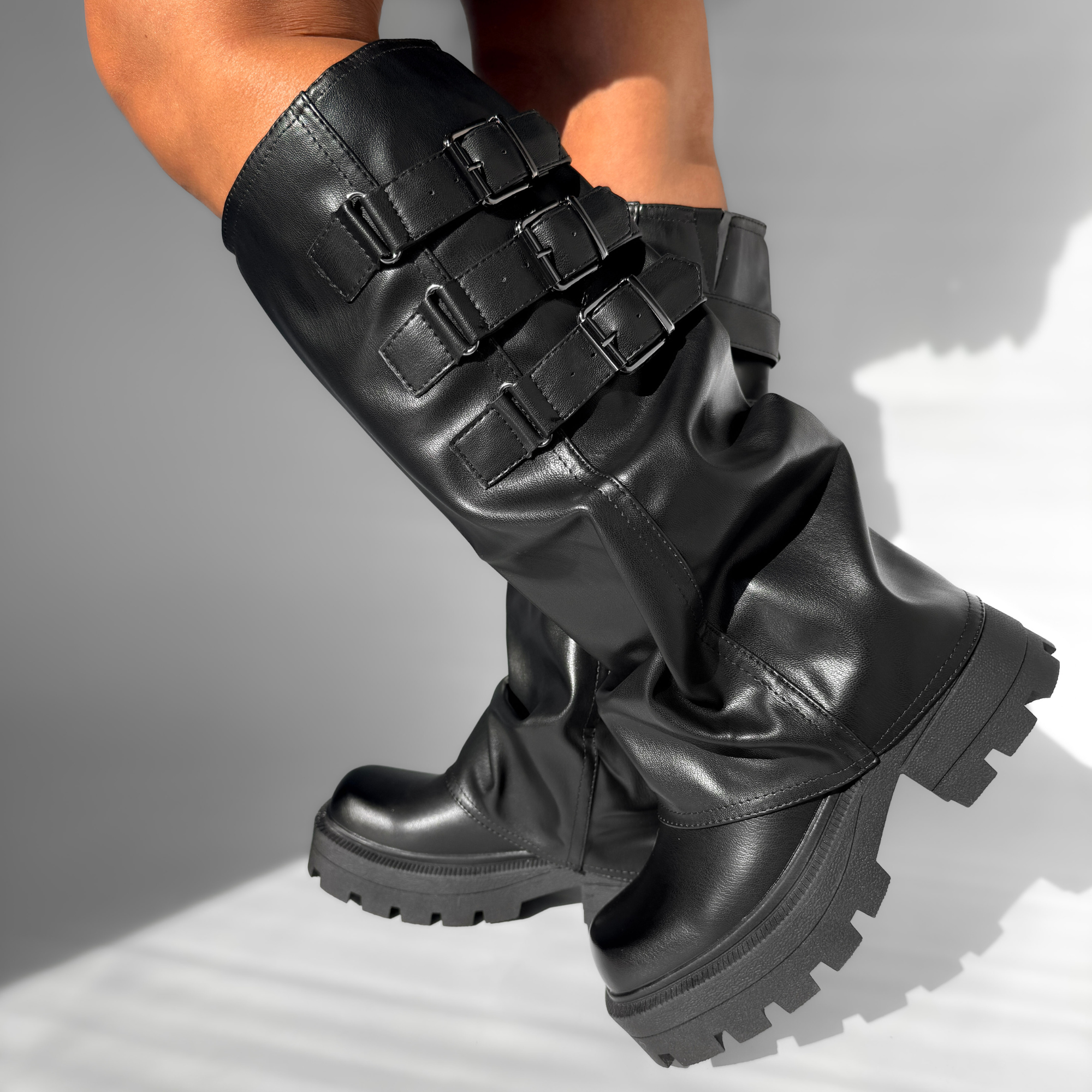 BOTA MUJER MAKA EN COLOR NEGRO BELLA MODA - 6