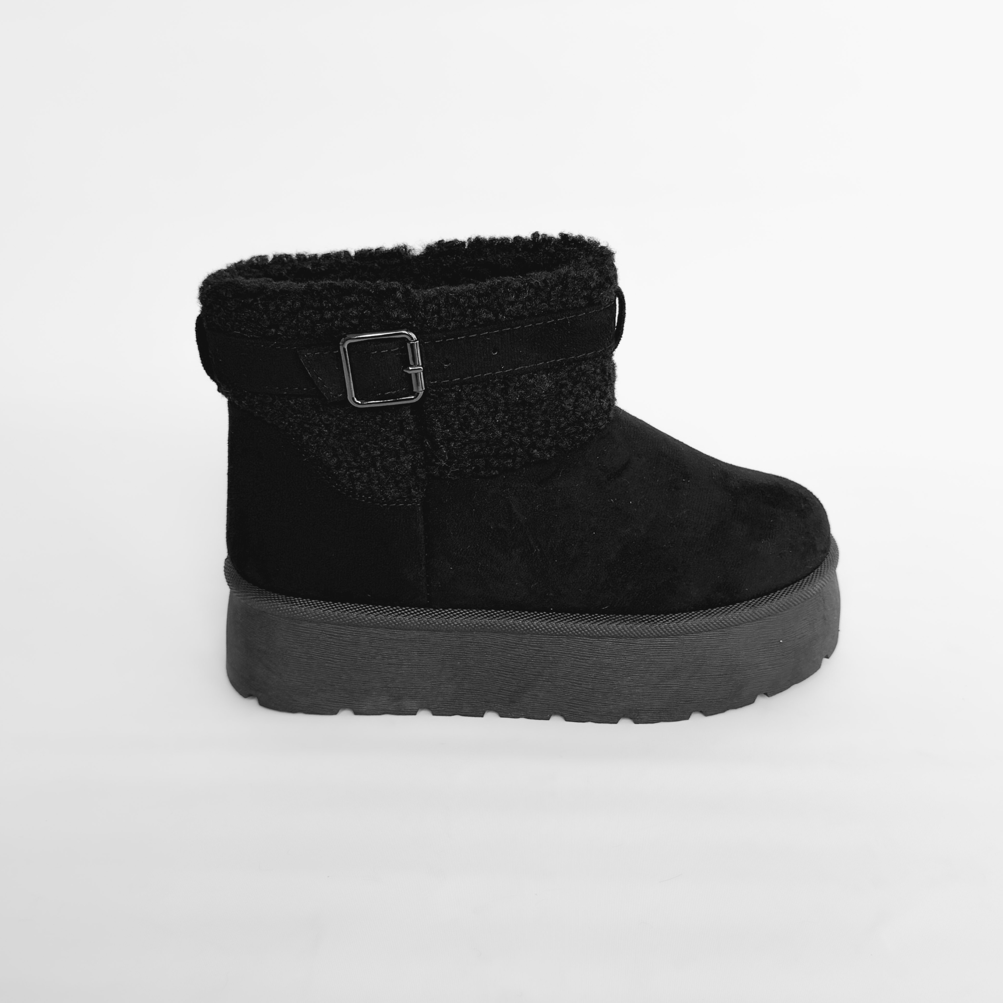 PANTUBOTA MUJER LIZ EN COLOR NEGRO BELLA MODA - 1