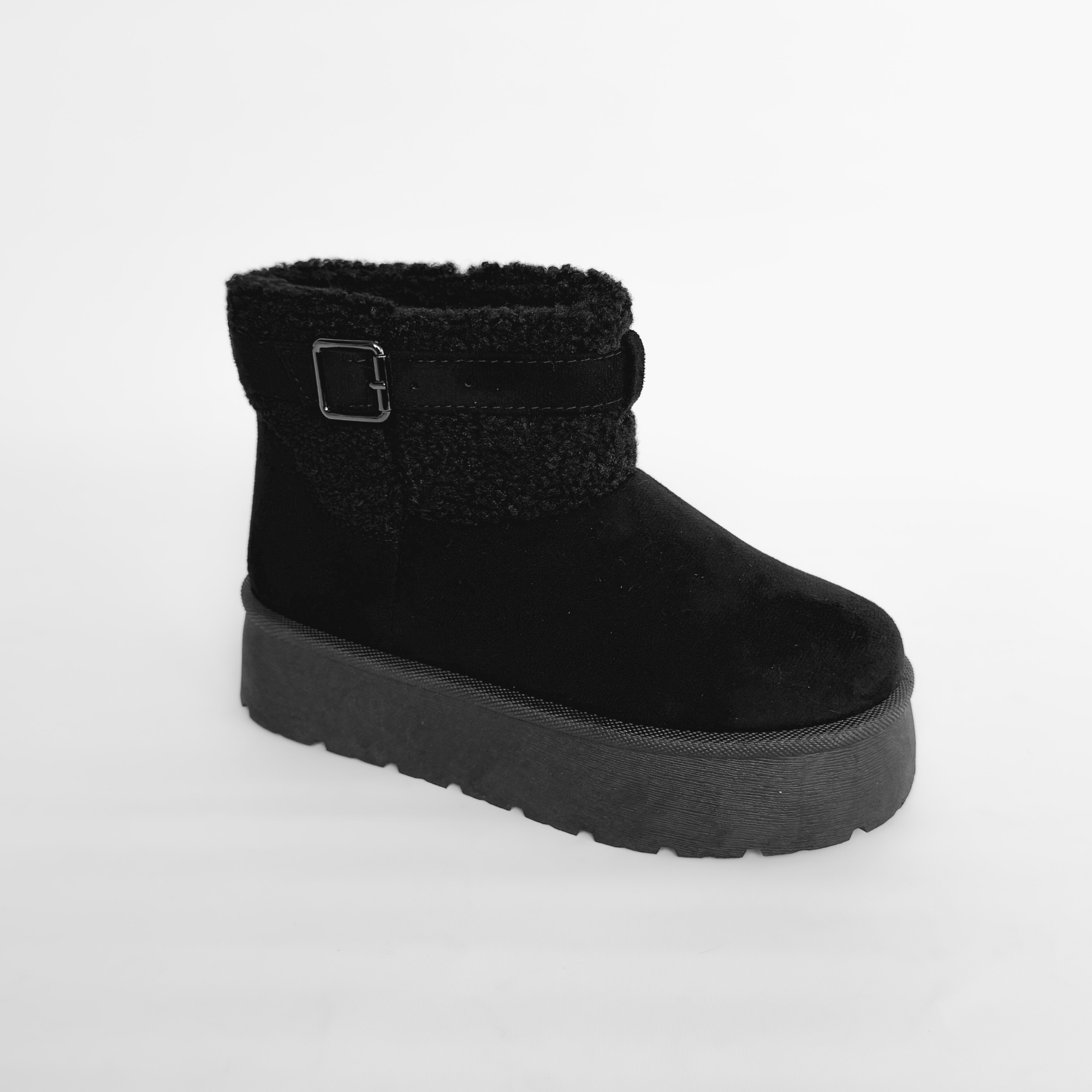 PANTUBOTA MUJER LIZ EN COLOR NEGRO BELLA MODA - 2