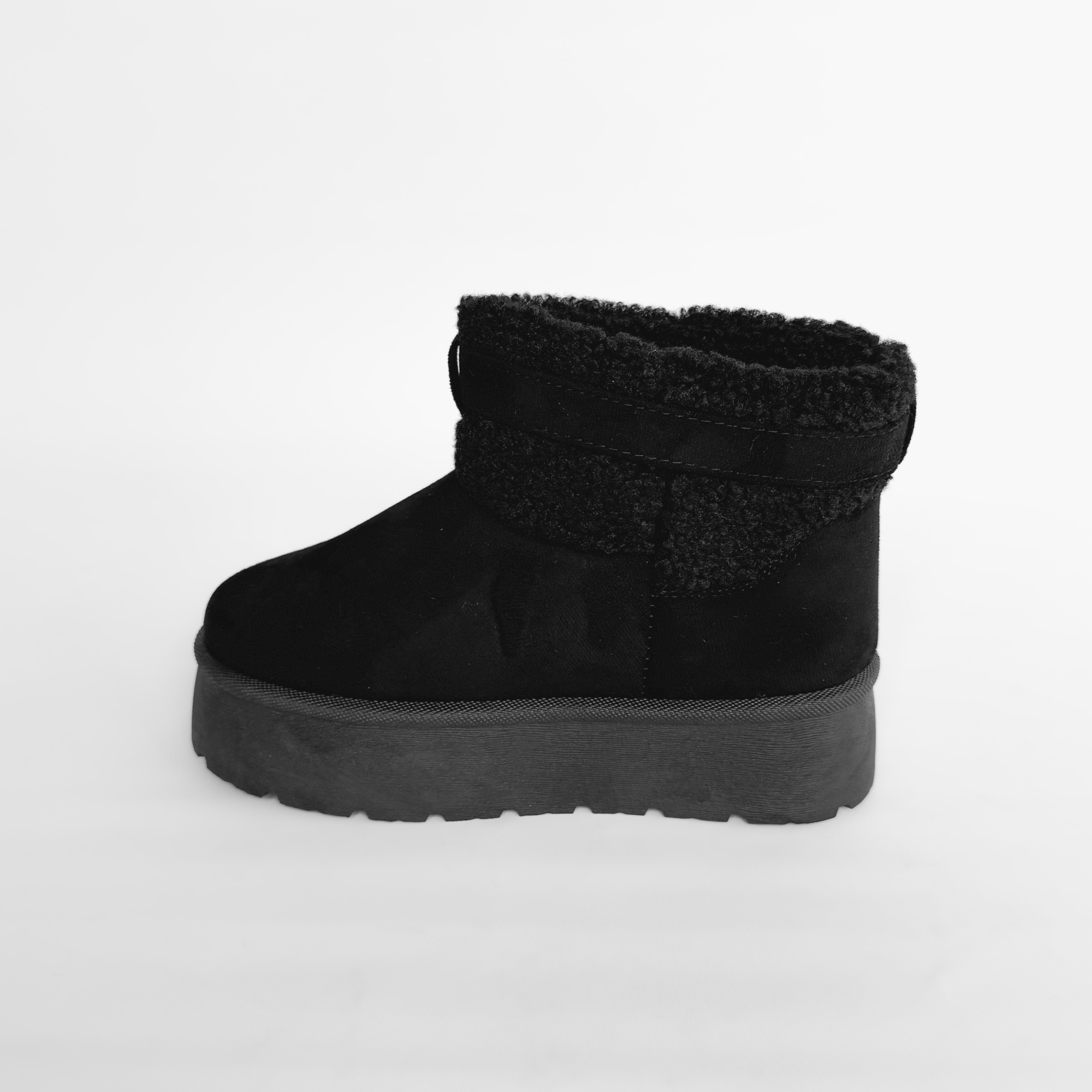 PANTUBOTA MUJER LIZ EN COLOR NEGRO BELLA MODA - 3