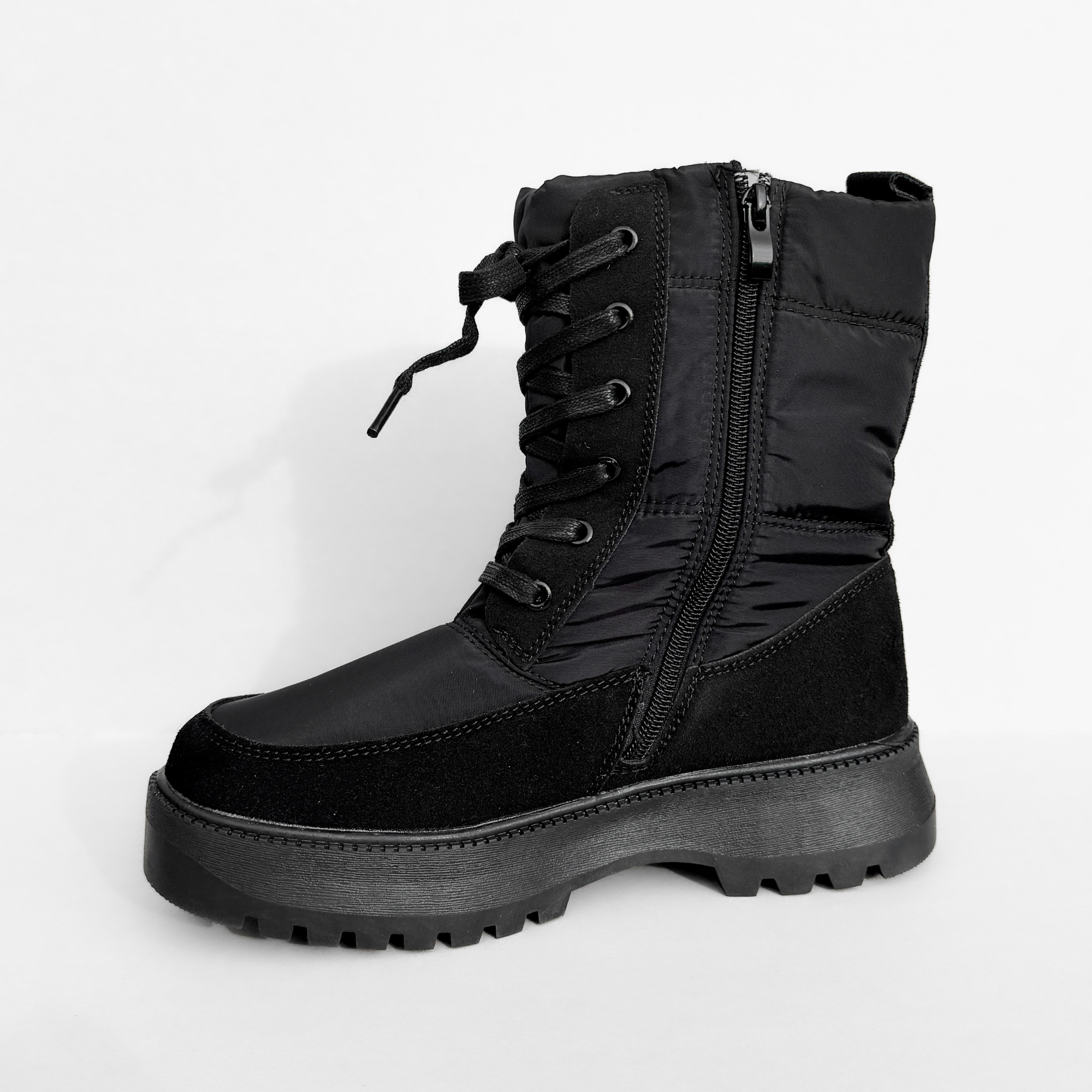 BOTIN IMPERMIABLE CHIPORRO MUJER KALA EN COLOR NEGRO BELLA MODA - 4