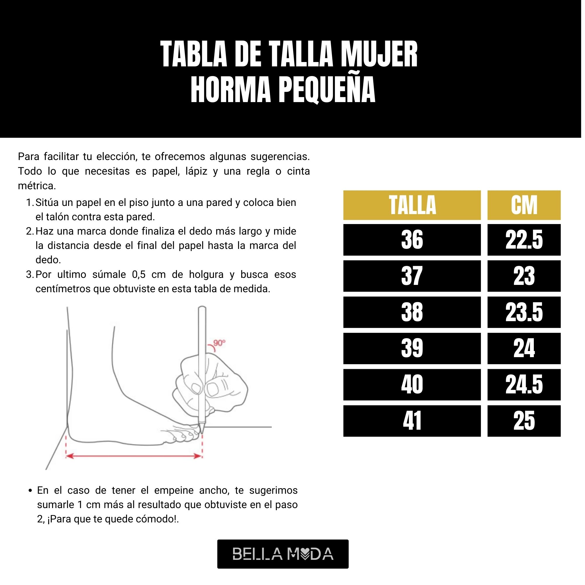 SANDALIA MUJER ZOE NEGRO BELLA MODA - 7