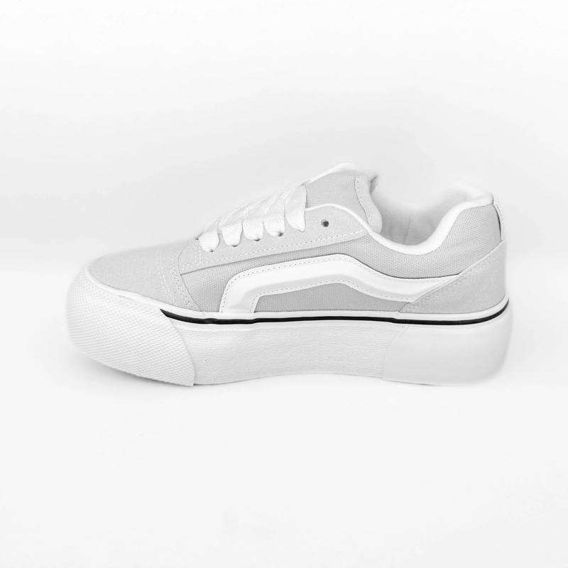 ZAPATILLA MUJER TAYRA GRIS BELLA MODA - 2