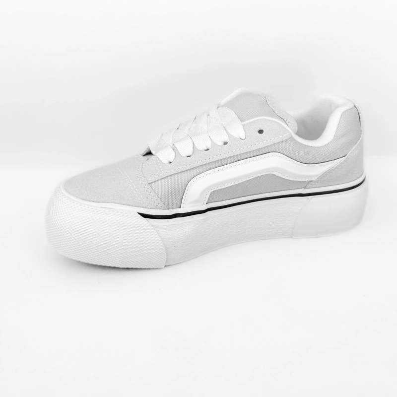 ZAPATILLA MUJER TAYRA GRIS BELLA MODA - 4
