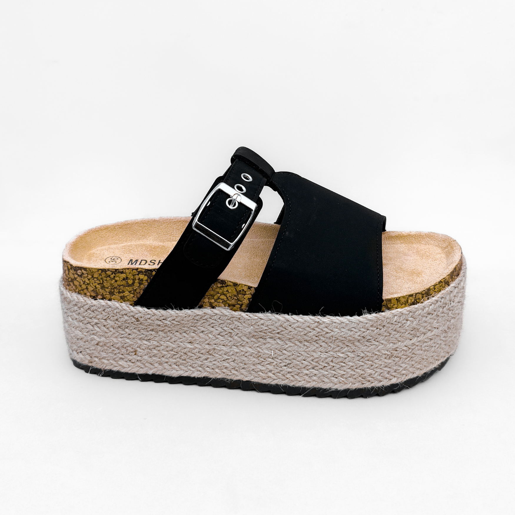 SANDALIA MUJER TORI NEGRO BELLA MODA - 1