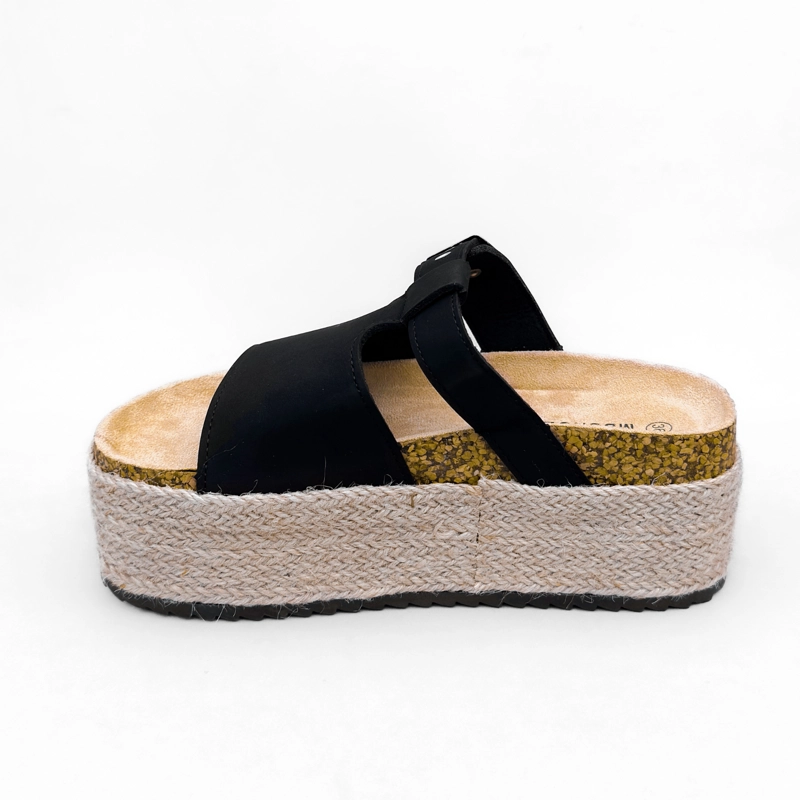 SANDALIA MUJER TORI NEGRO BELLA MODA - 2