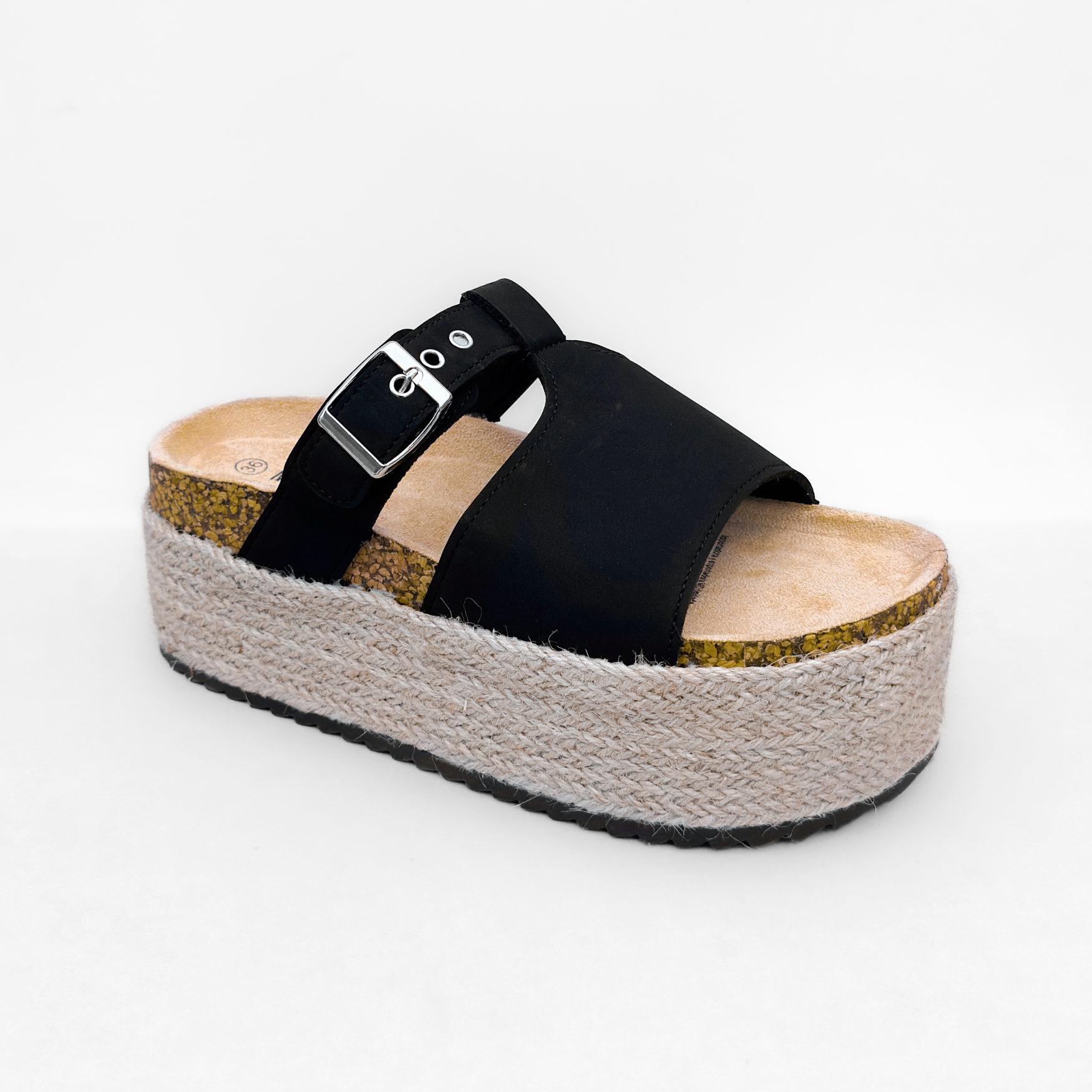 SANDALIA MUJER TORI NEGRO BELLA MODA - 3
