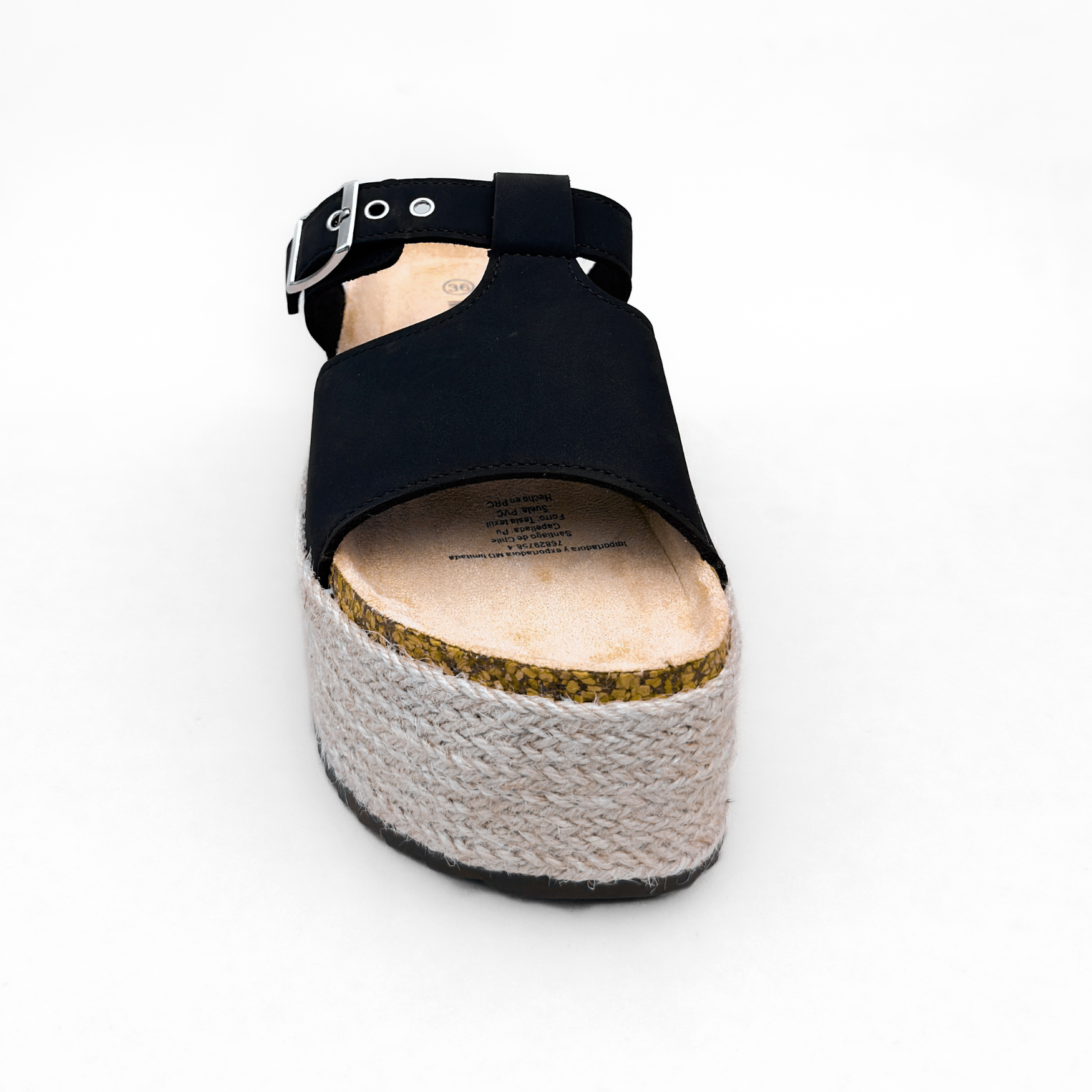 SANDALIA MUJER TORI NEGRO BELLA MODA - 5