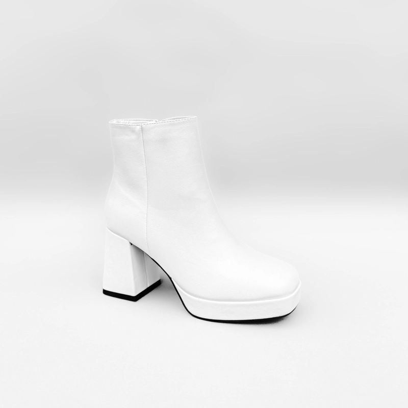 BOTIN MUJER LIA BLANCO BELLA MODA - 3