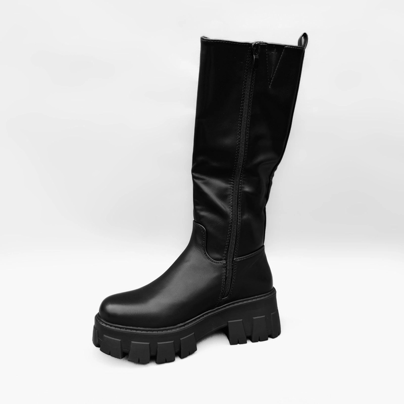 BOTA MUJER BECKY NEGRO BELLA MODA - 4