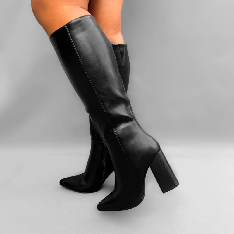BOTA MUJER IANA NEGRO BELLA MODA - 5