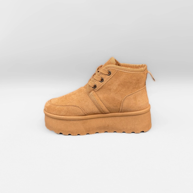PANTUBOTA MUJER DORA CAMEL BELLA MODA - 2