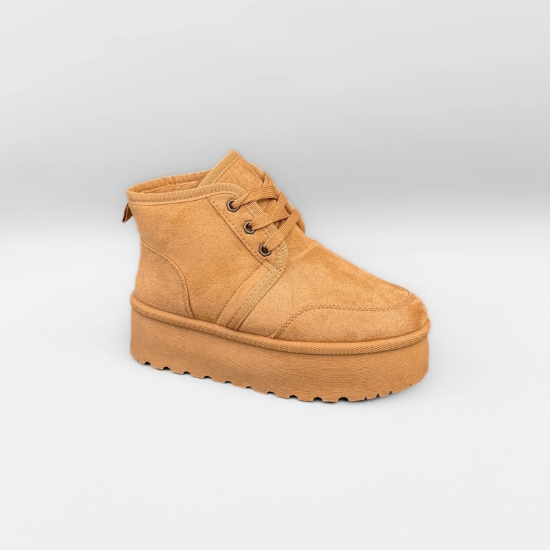 PANTUBOTA MUJER DORA CAMEL BELLA MODA - 3