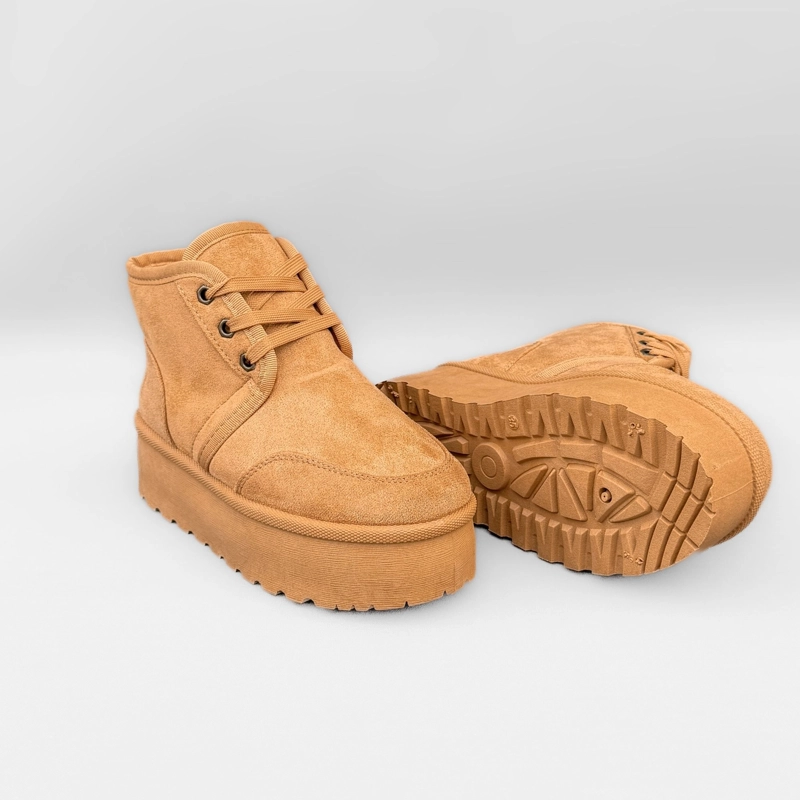 PANTUBOTA MUJER DORA CAMEL BELLA MODA - 7
