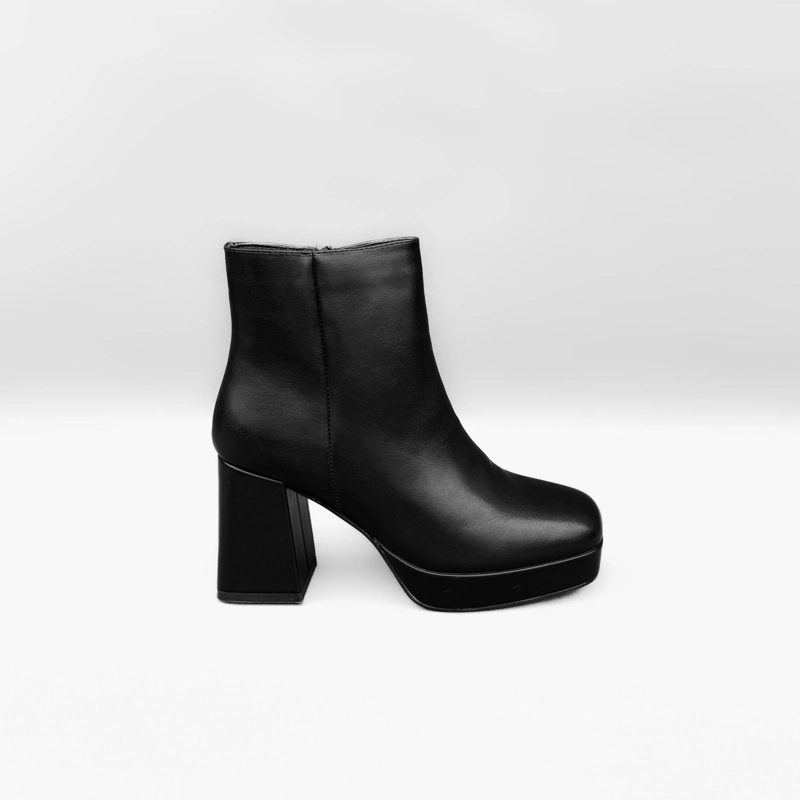 BOTIN MUJER LIA NEGRO BELLA MODA - 1