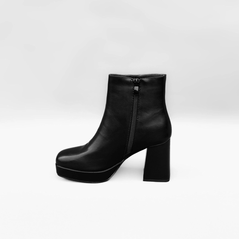 BOTIN MUJER LIA NEGRO BELLA MODA - 2