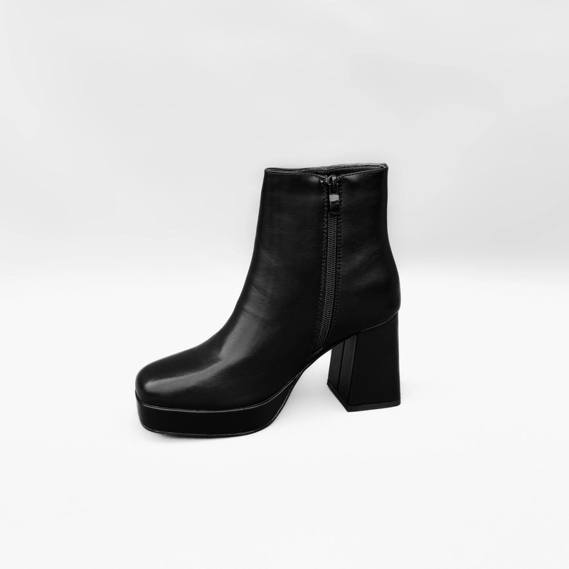 BOTIN MUJER LIA NEGRO BELLA MODA - 4