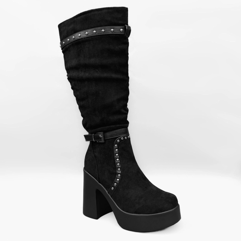 BOTA MUJER NYA NEGRO BELLA MODA - 3