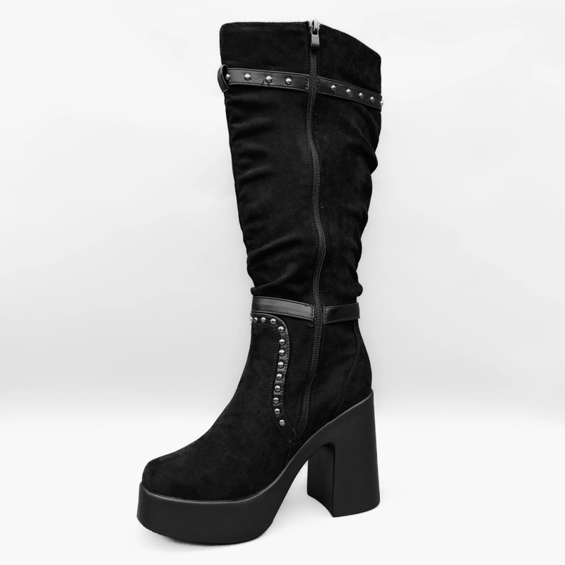 BOTA MUJER NYA NEGRO BELLA MODA - 4