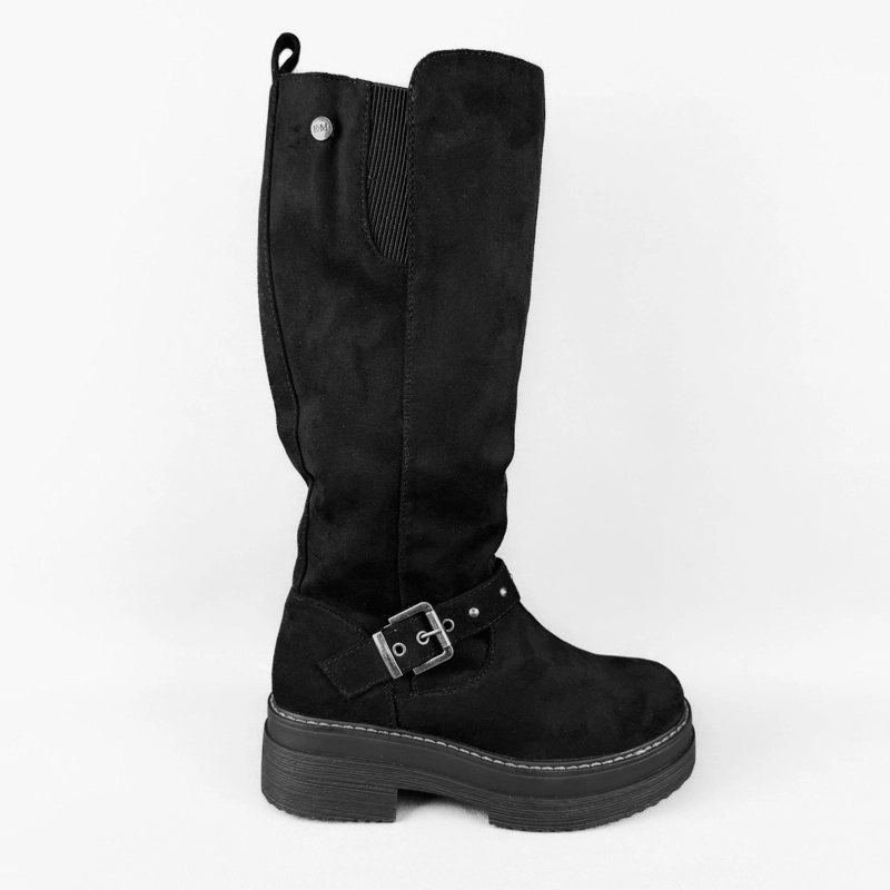 BOTA MUJER KAIA NEGRO BELLA MODA - 1