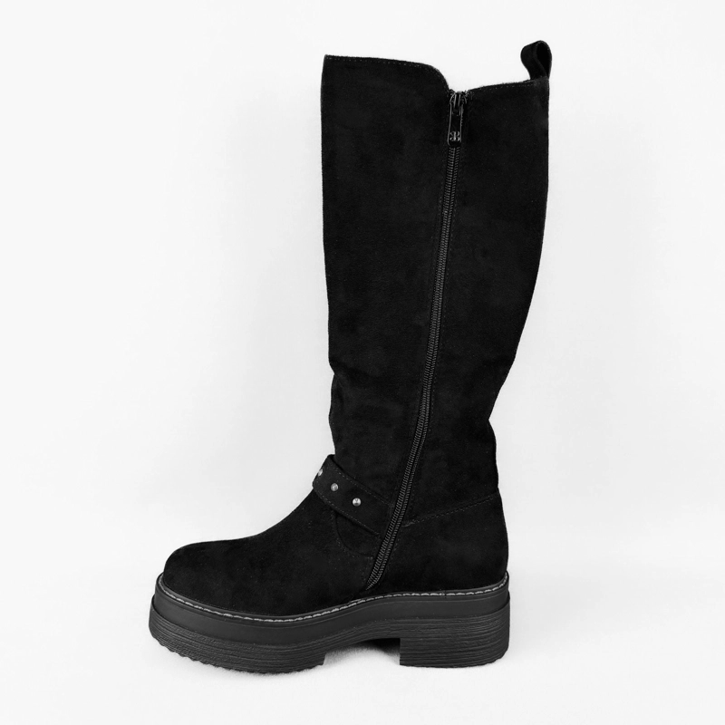 BOTA MUJER KAIA NEGRO BELLA MODA - 2