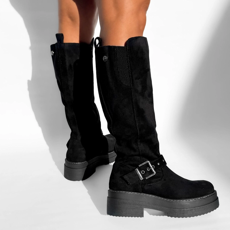 BOTA MUJER KAIA NEGRO BELLA MODA - 4