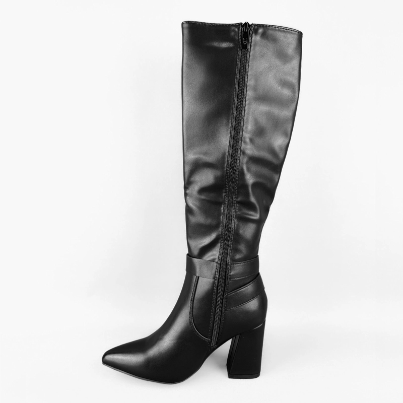 BOTA MUJER CALIA NEGRO BELLA MODA - 2