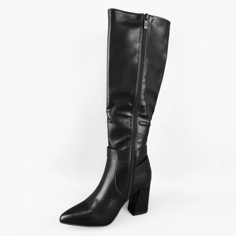 BOTA MUJER CALIA NEGRO BELLA MODA - 4