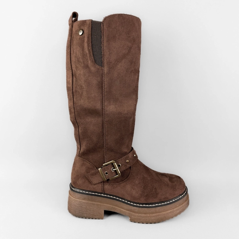 BOTA MUJER KAIA CAFE  BELLA MODA - 1