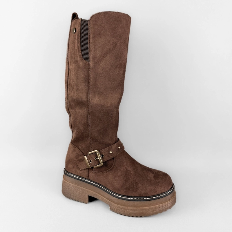 BOTA MUJER KAIA CAFE  BELLA MODA - 3
