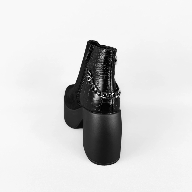 BOTIN MUJER NIA NEGRO BELLA MODA - 6