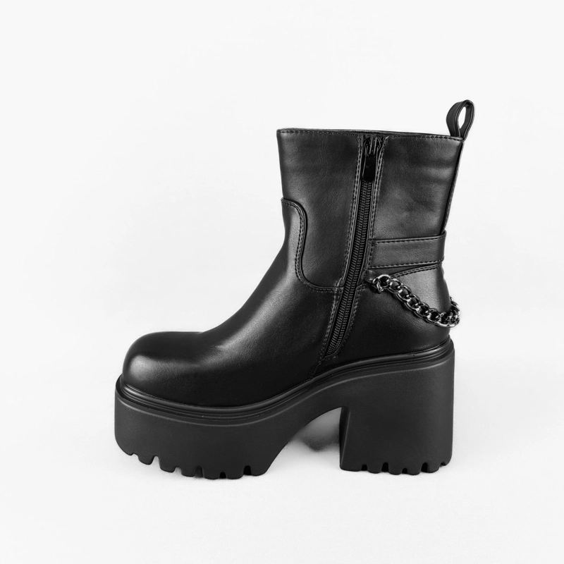 BOTIN MUJER AMIRA NEGRO BELLA MODA - 2
