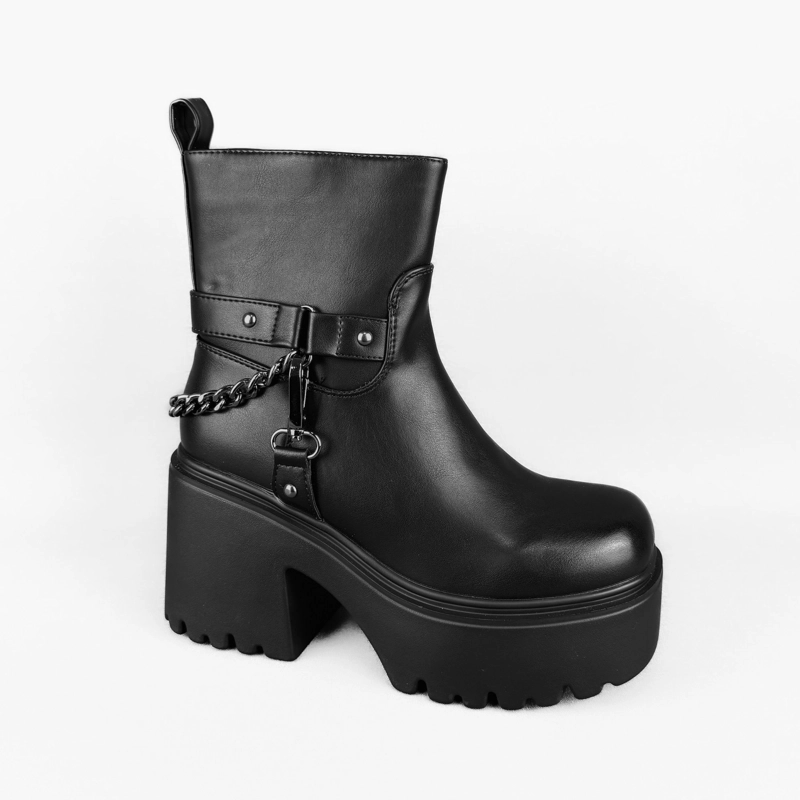 BOTIN MUJER AMIRA NEGRO BELLA MODA - 3