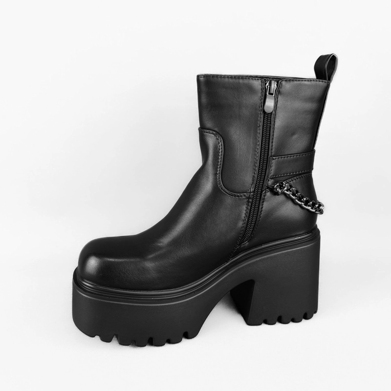 BOTIN MUJER AMIRA NEGRO BELLA MODA - 4