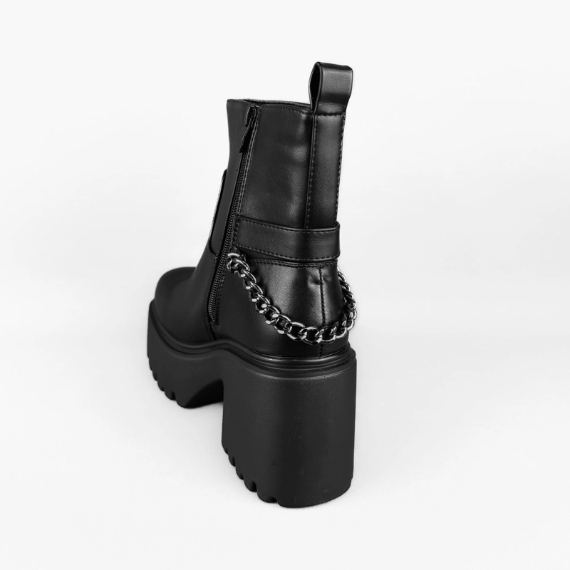 BOTIN MUJER AMIRA NEGRO BELLA MODA - 5