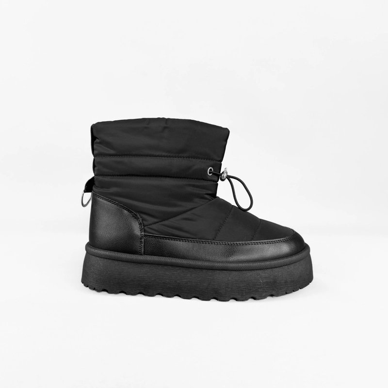 BOTIN MUJER DIORA NEGRO BELLA MODA - 1