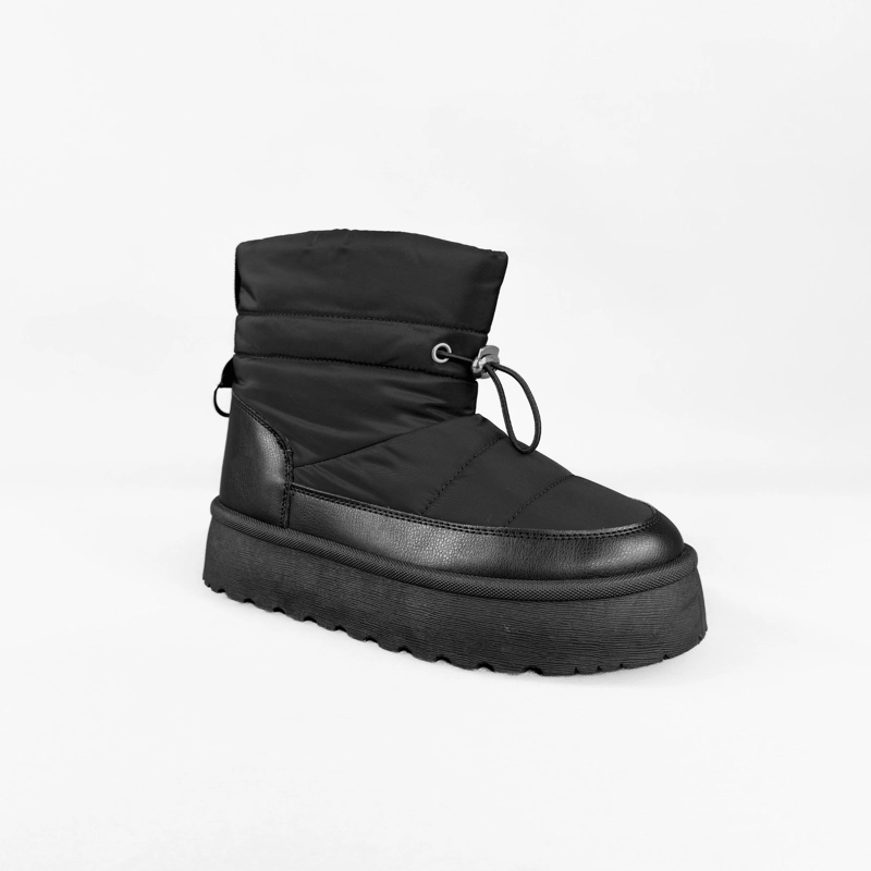 BOTIN MUJER DIORA NEGRO BELLA MODA - 3