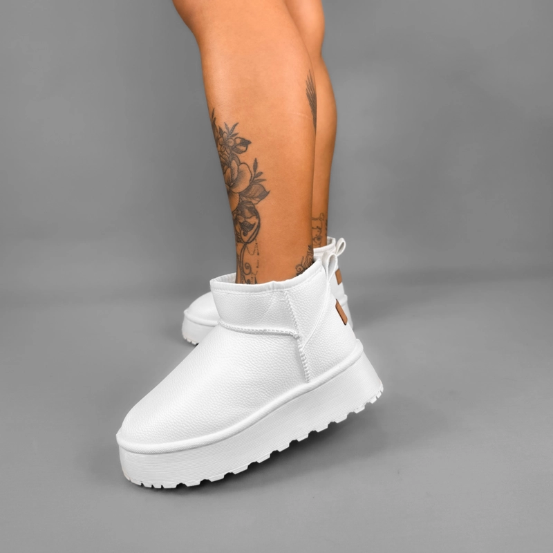 PANTUBOTA MUJER NARA BLANCO BELLA MODA - 5