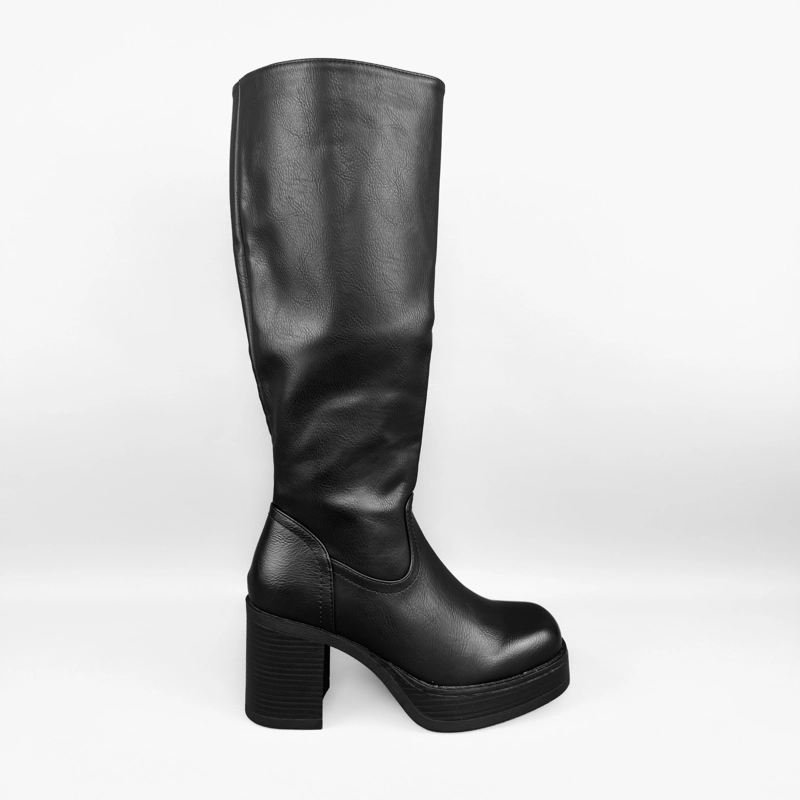 BOTA MUJER NAELI NEGRO BELLA MODA - 1