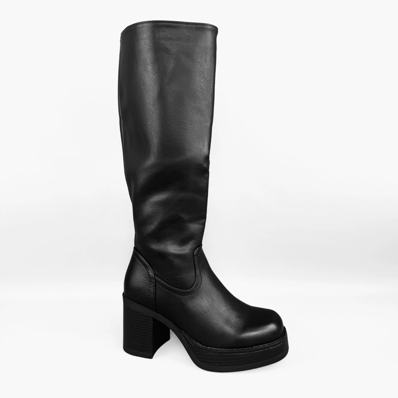 BOTA MUJER NAELI NEGRO BELLA MODA - 3