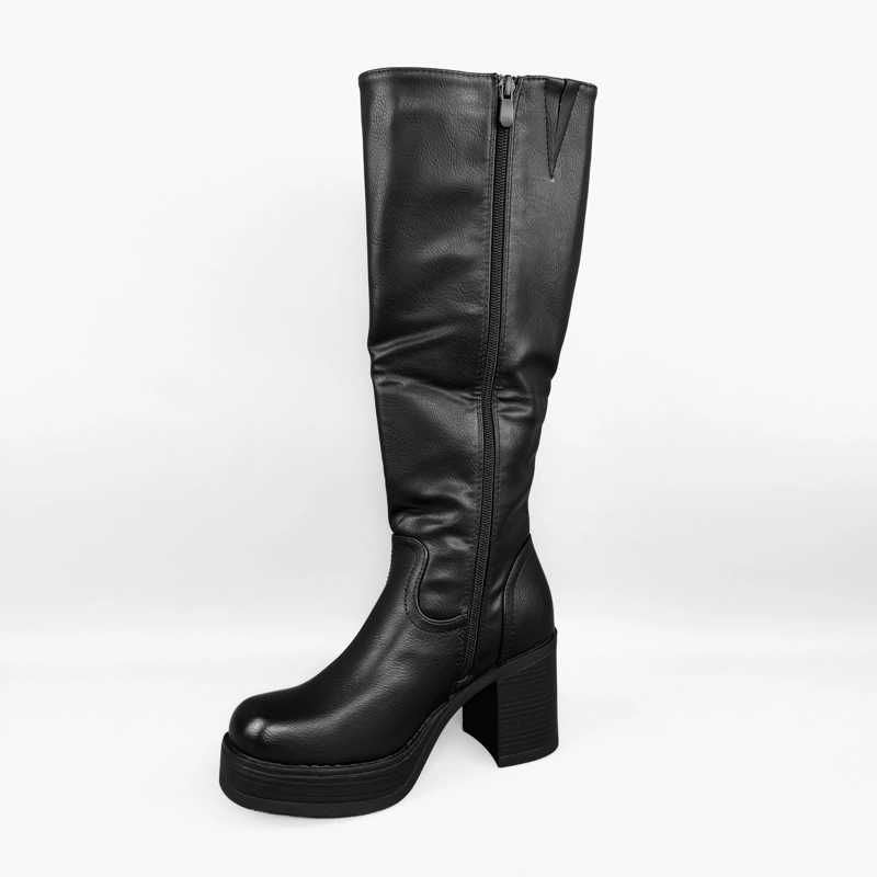 BOTA MUJER NAELI NEGRO BELLA MODA - 4