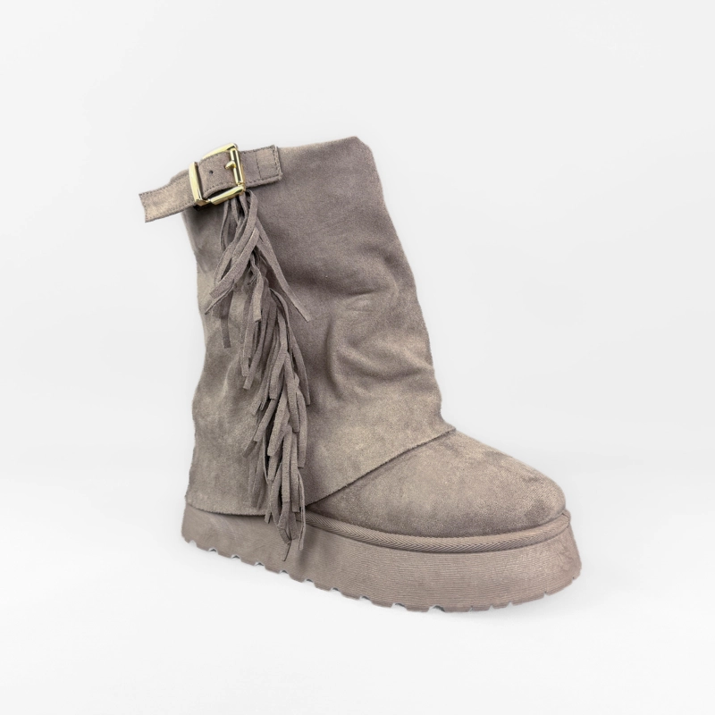 PANTUBOTA MUJER MAELA KHAKI BELLA MODA - 3