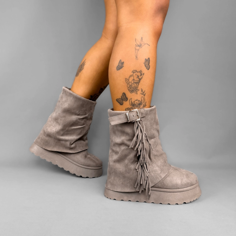 PANTUBOTA MUJER MAELA KHAKI BELLA MODA - 7