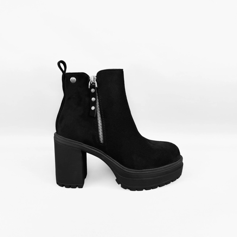 BOTIN MUJER ELI NEGRO BELLA MODA - 1