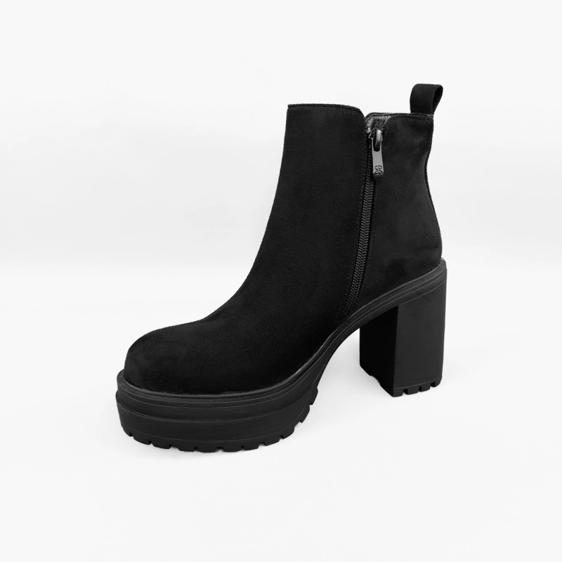 BOTIN MUJER ELI NEGRO BELLA MODA - 4