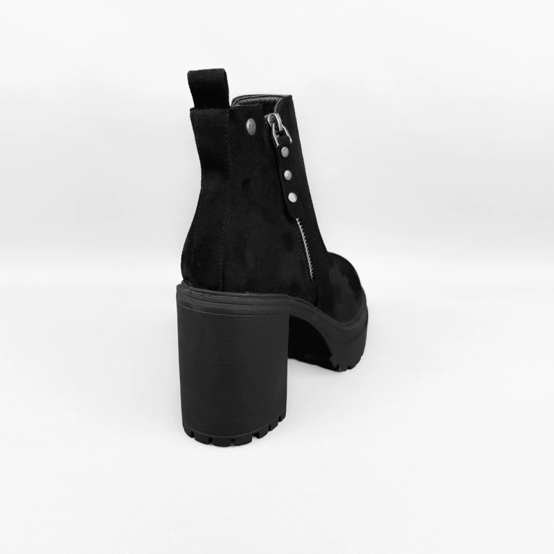BOTIN MUJER ELI NEGRO BELLA MODA - 5