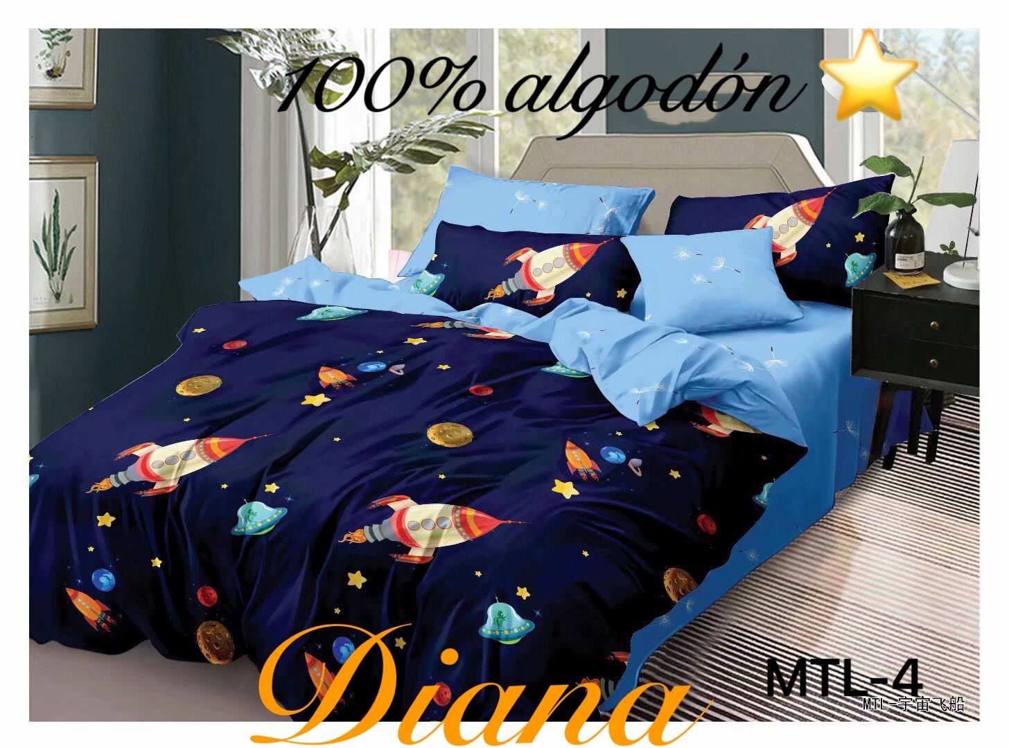 CUBRECAMA REVERSIBLE DE VERANO 1.5 PLAZA - 1